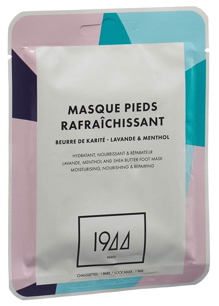 1944 Paris Masque Pieds Rafraîchissantes 1 Stk