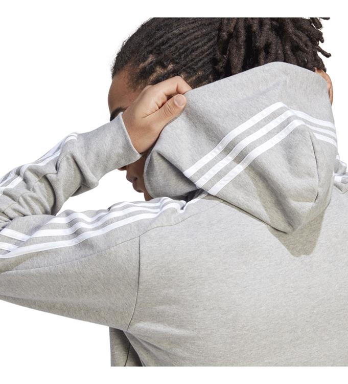 adidas Men Essentials French Terry 3-Stripes Hoodie