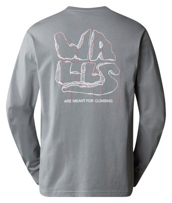 T-Shirt Manches Longues The North Face Outdoor Graphic Gris