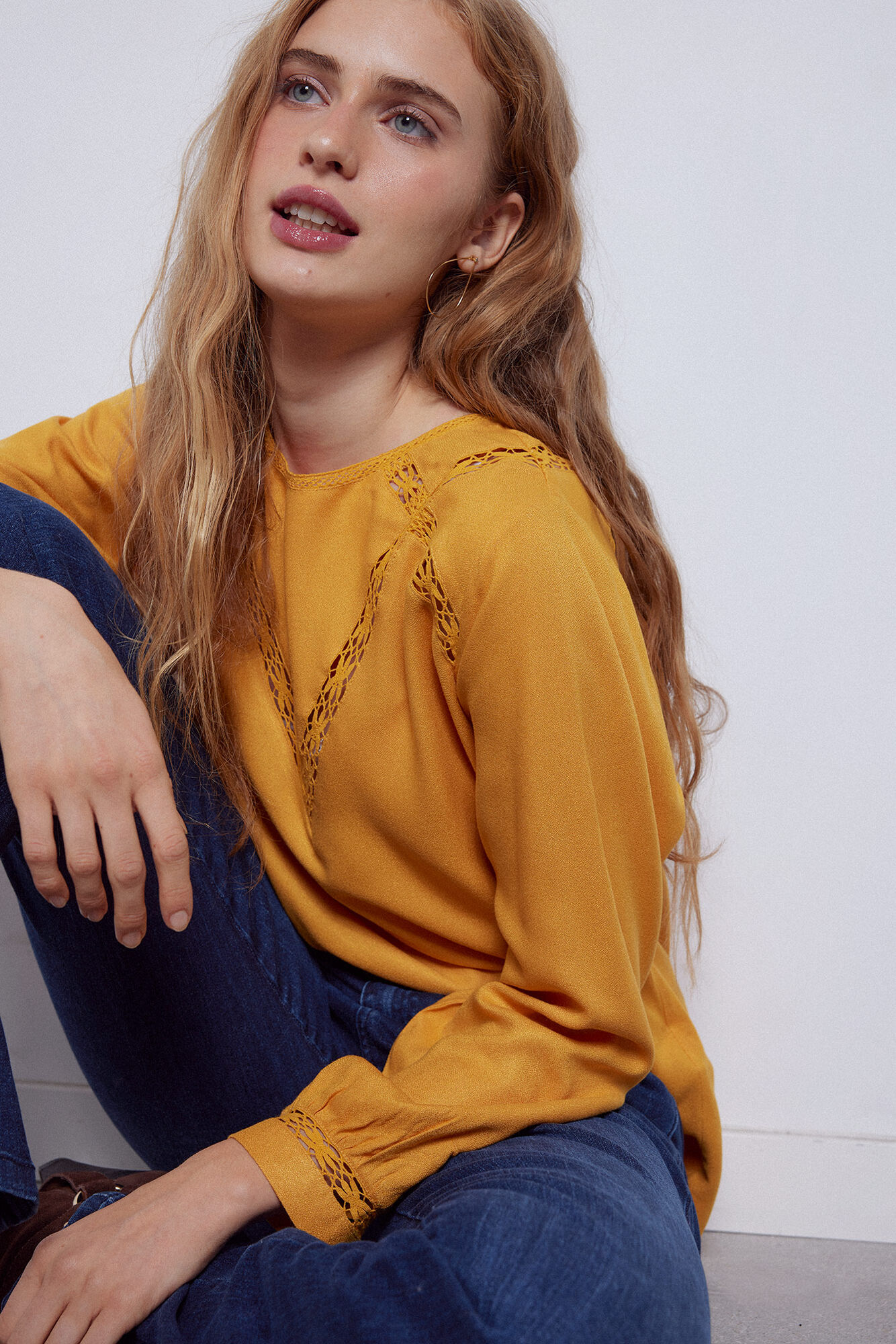 Blusa de renda
