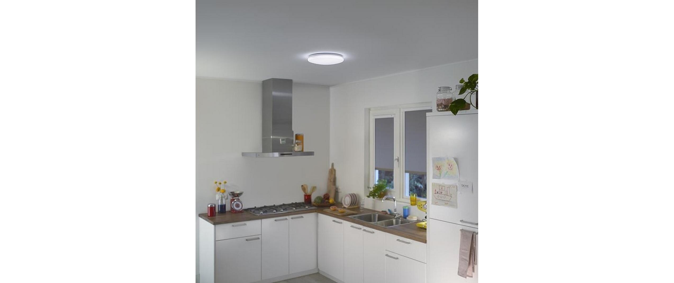 Deckenleuchte Adria 17W 4000K EinzelpackSmartes Leuchtmittel, steuerbar über Bluetooth, Matter, WLAN