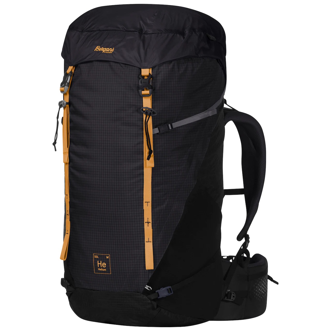 Helium V5 55 Dark Shadow Grey/Black/Golden Yellow