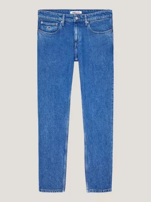 Calça jeans Scanton Slim com costura desbotada