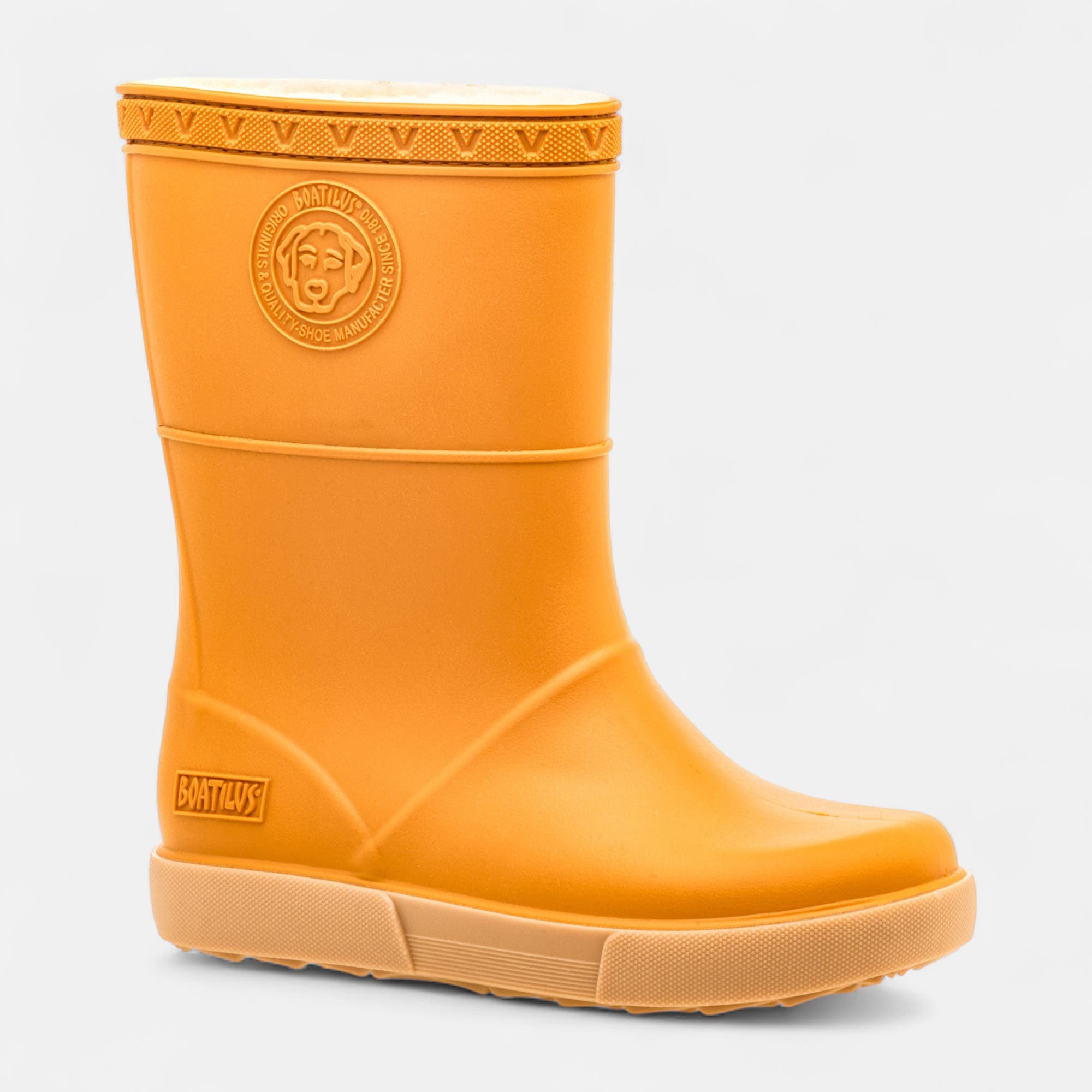 Bottes de pluie Garçon orange