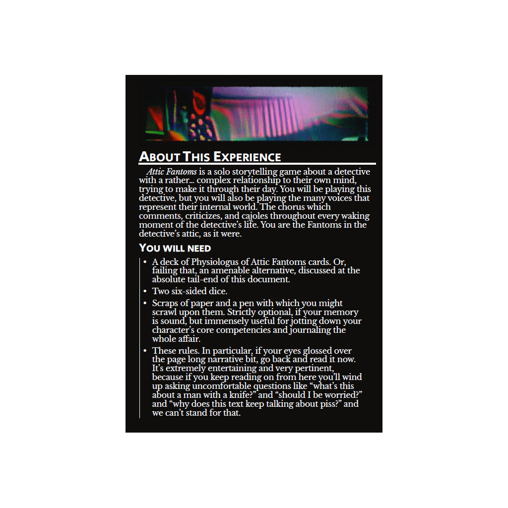 Attic Fantoms