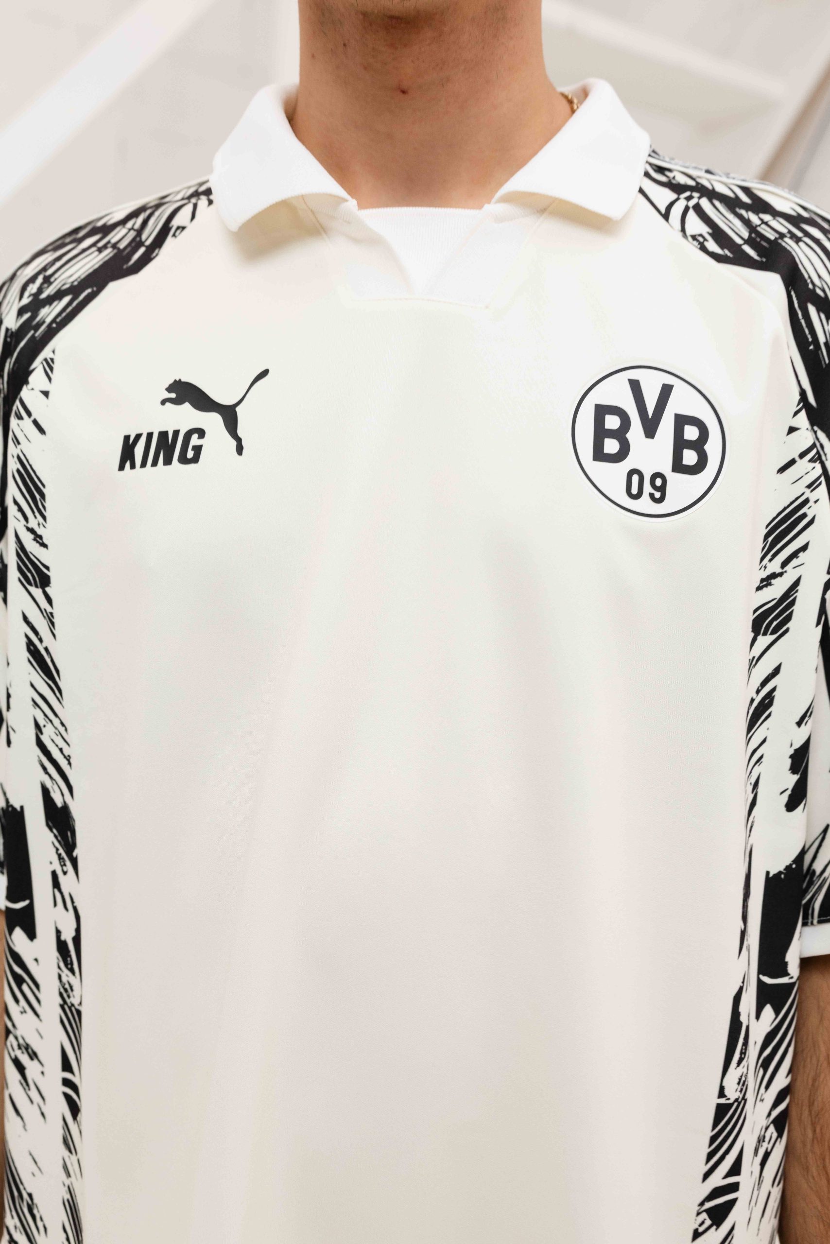 Borussia Dortmund KING Shirt Senior 2025/2026 Wit/Zwart