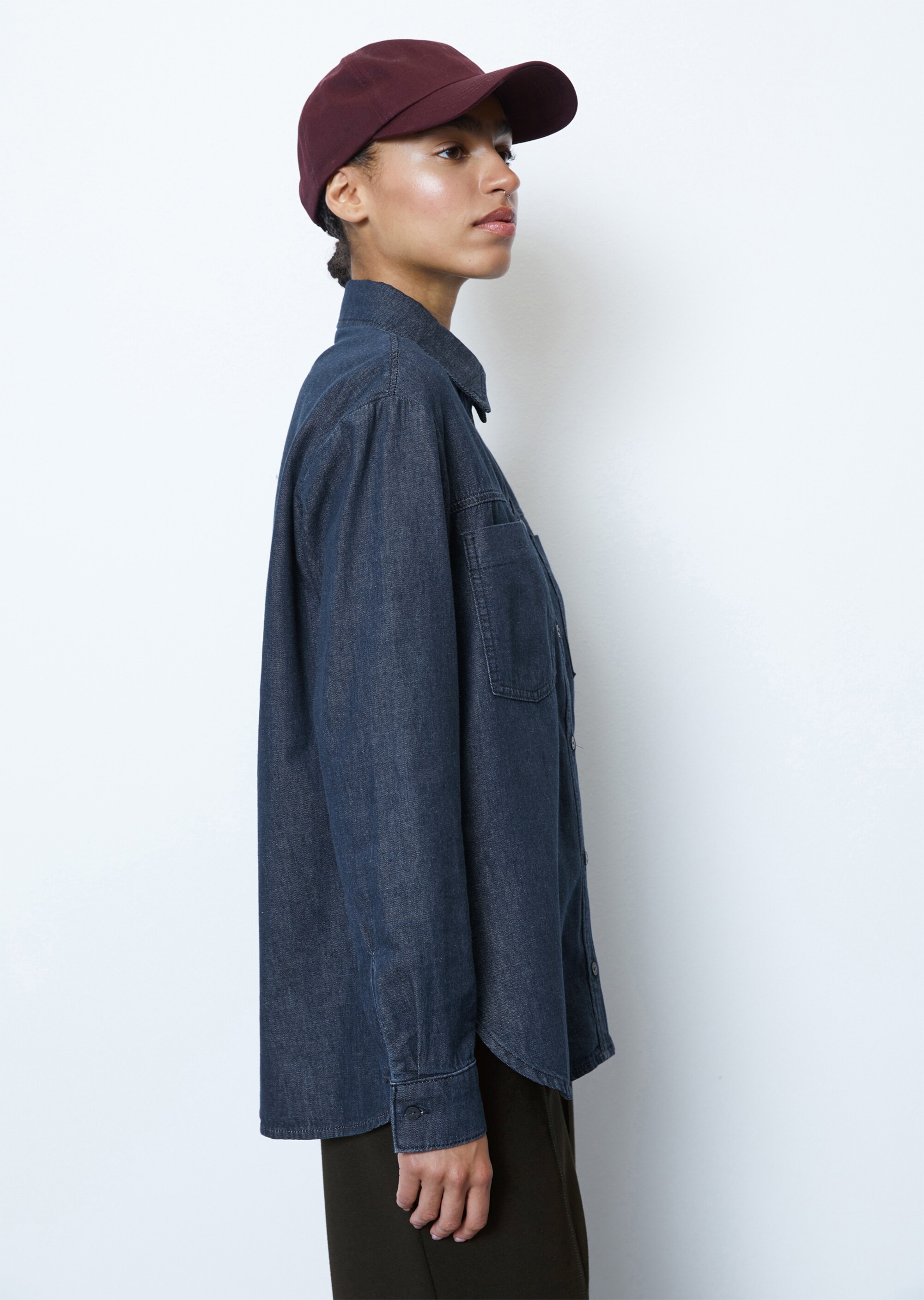Jeanshemd regular aus reinem Organic Cotton