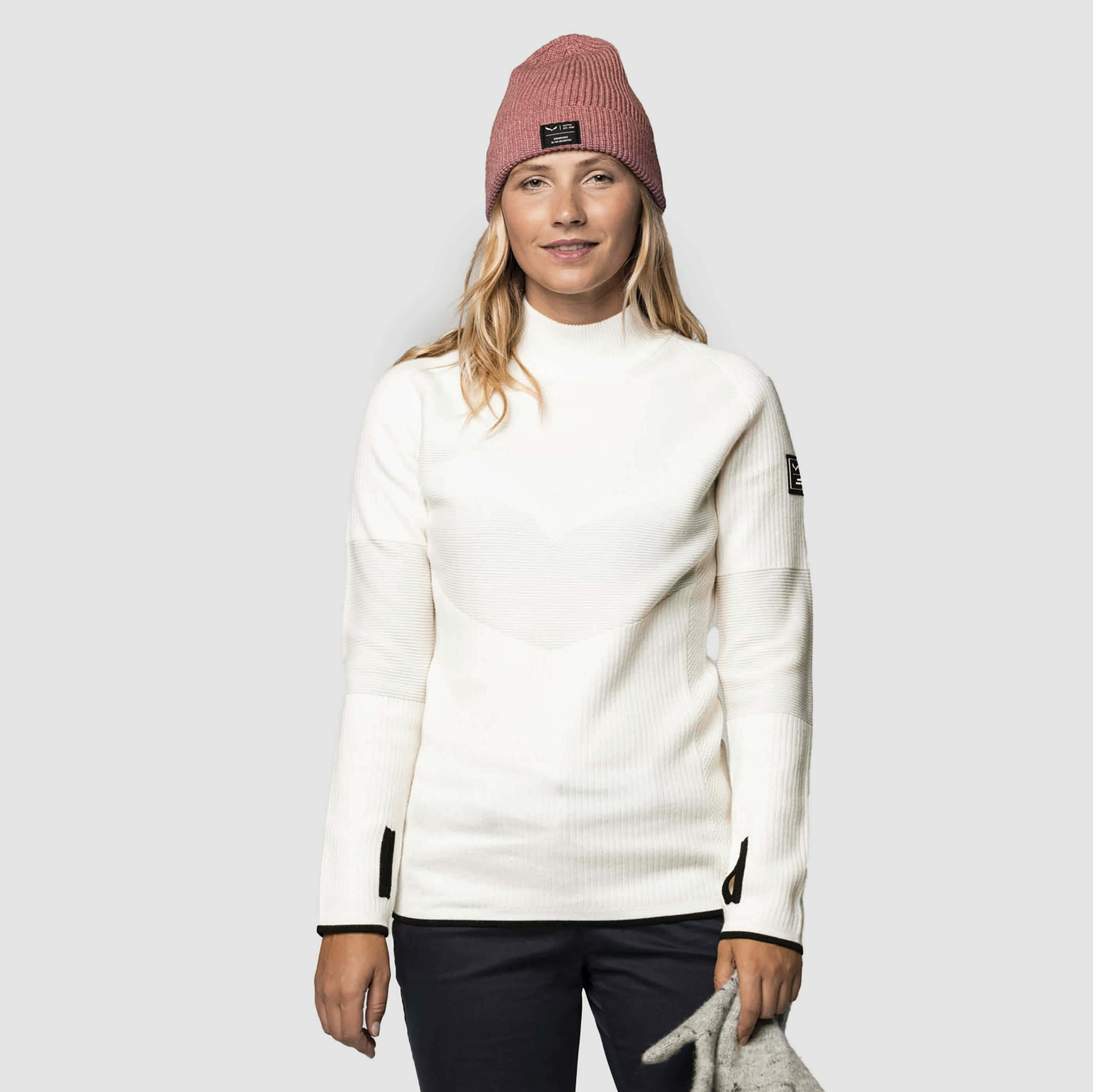 Fanes Engineered Merino Logo Pullover Damen