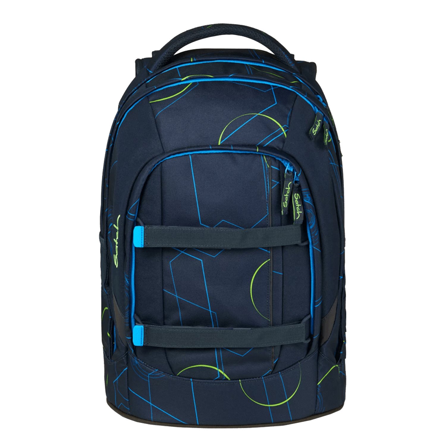 Satch Pack School Backpack blue tech