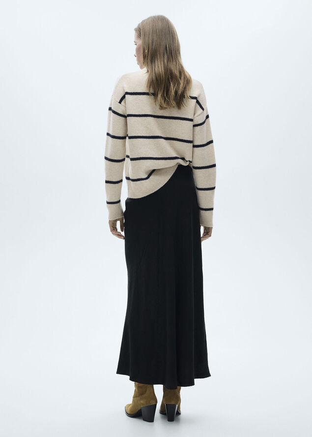 MANGO SWEATER. -- MARINA Lt pastel brown
