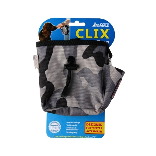 Saco de guloseimas para animais de estimação com estampa camuflada