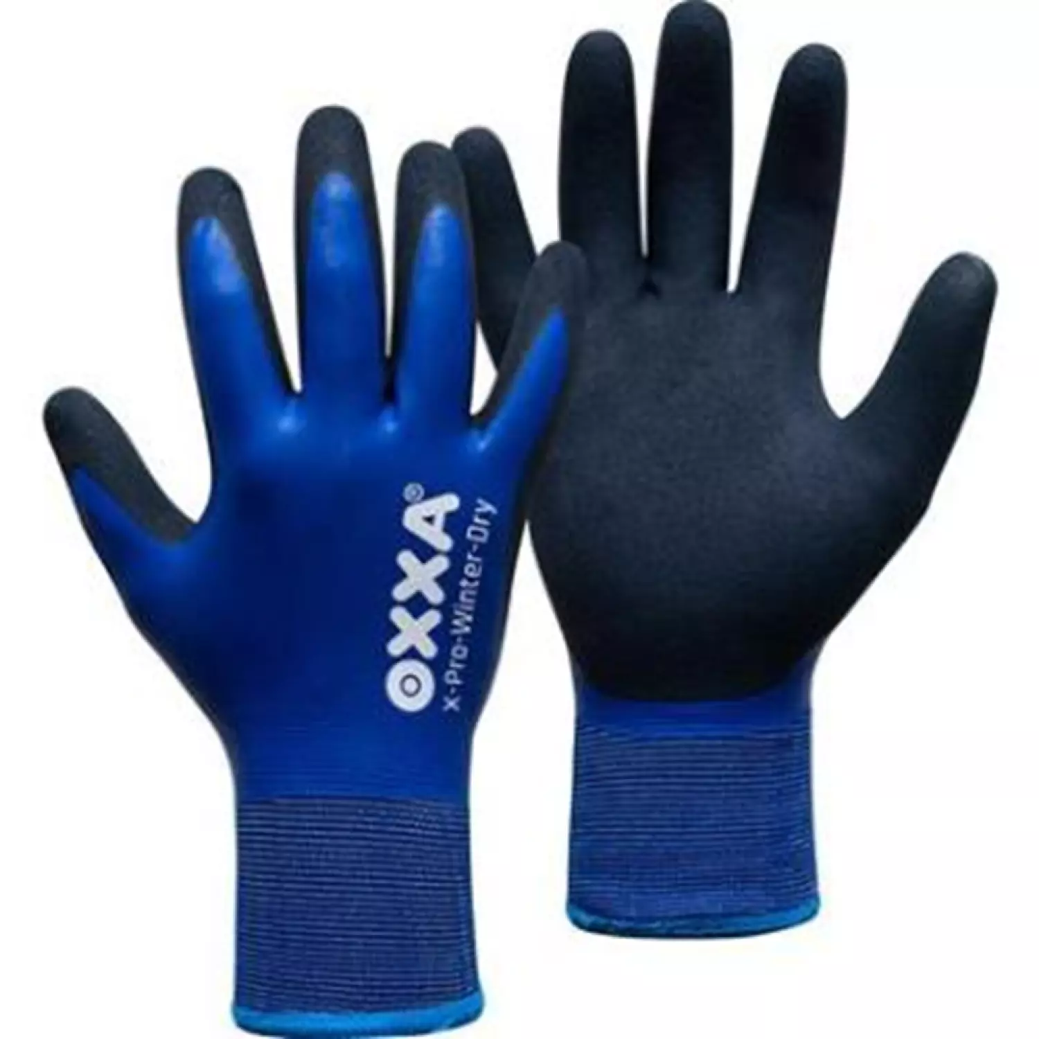 Oxxa 51-870 X-Pro-Winter-Dry Werkhandschoenen - Zwart/Blauw - 9/L