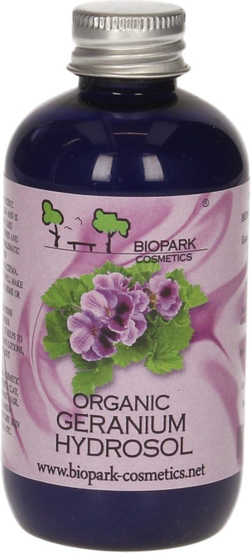 Biopark Cosmetics  Organic Geranium Hydrosol, 100 ml