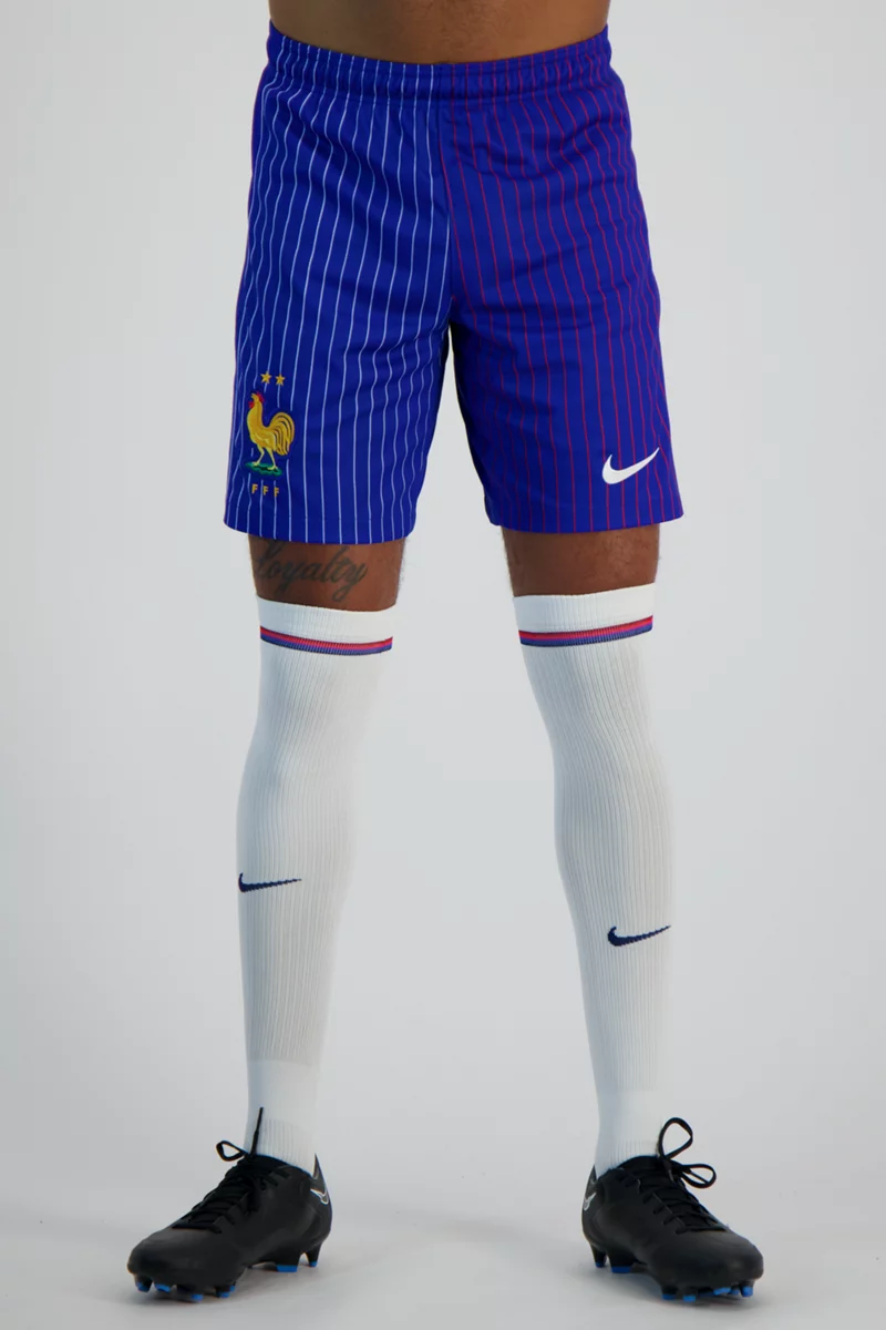 Nike Frankreich Away Replica Herren Short EM 2024