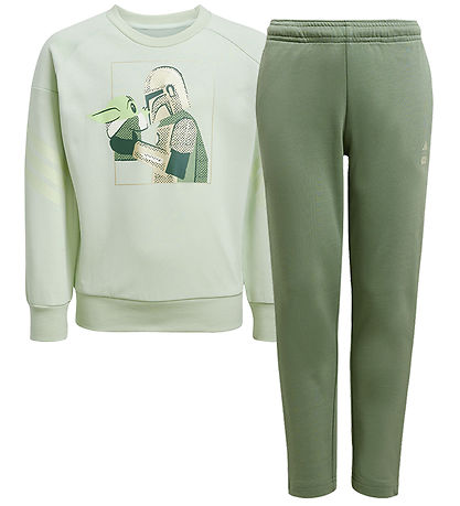adidas Performance Trainingsanzug - LK Sw Mndo Jog - Lingrn/Cybe