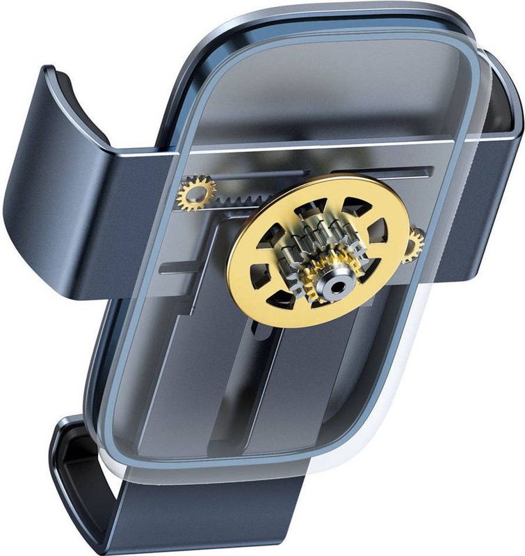 Baseus Metal Age II Gravity Ventilatierooster Telefoonhouder Grijs