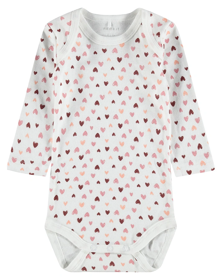 Langarmbody NBFBODY – SCHMETTERLING 5er-Pack in dusty rose