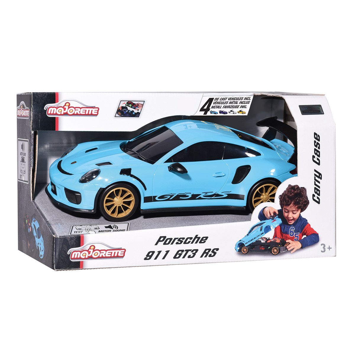 Porsche 911 GT3 RS Carry Case + 1 car