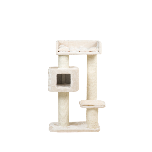 Raspador Devon Rex Cream, cor creme