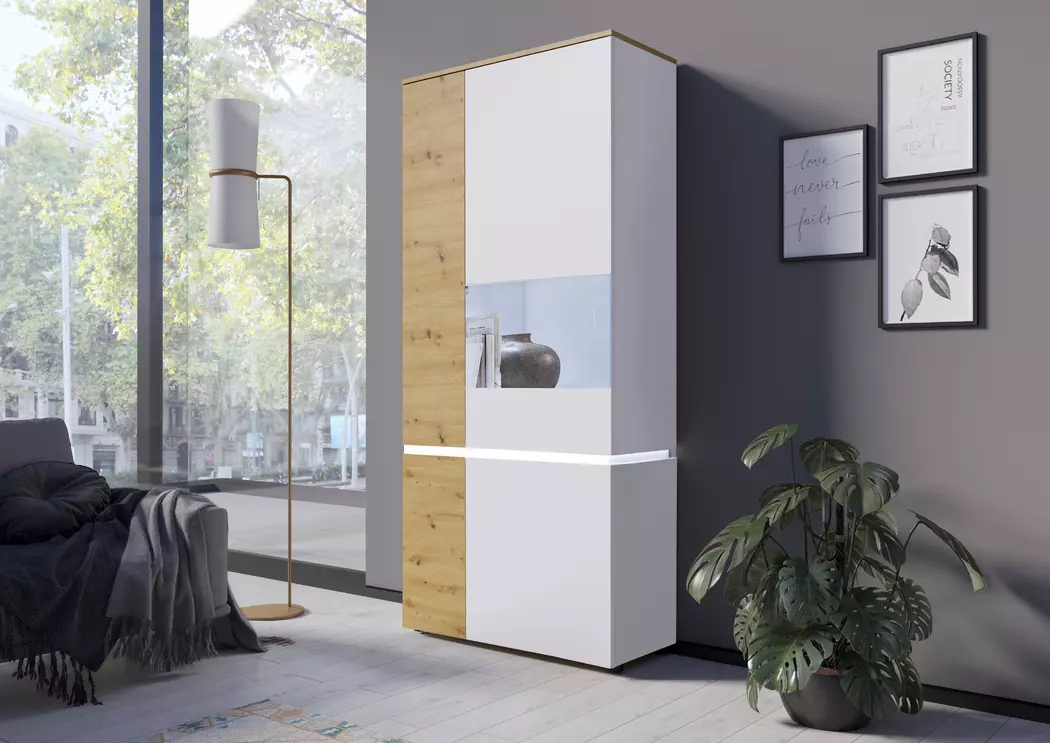 Standvitrine Luci