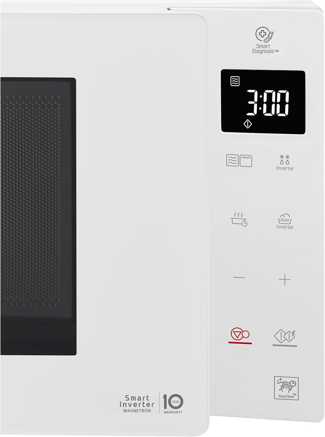 LG Electronics MH 6535 GIH Mikrowelle mit Grill / 1000 W / 25 L/Digitaldisplay/weiß