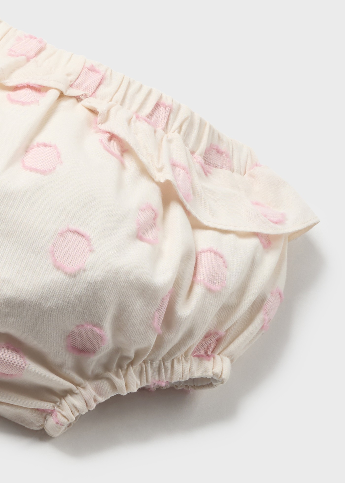 Conjunto de algodão Better Cotton para recém-nascido, 2 peças, com estampa de eucalipto.