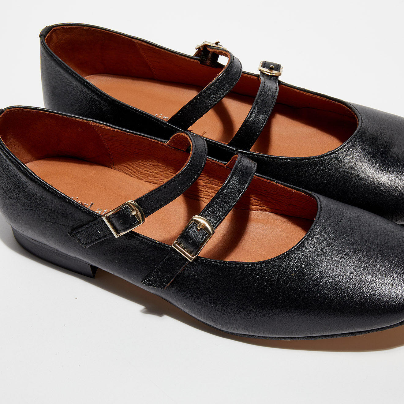 Quartier Latin Babies en Cuir Justine noires