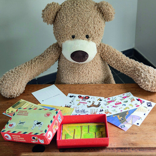 Egmont toys knutselset postkaarten met stickers