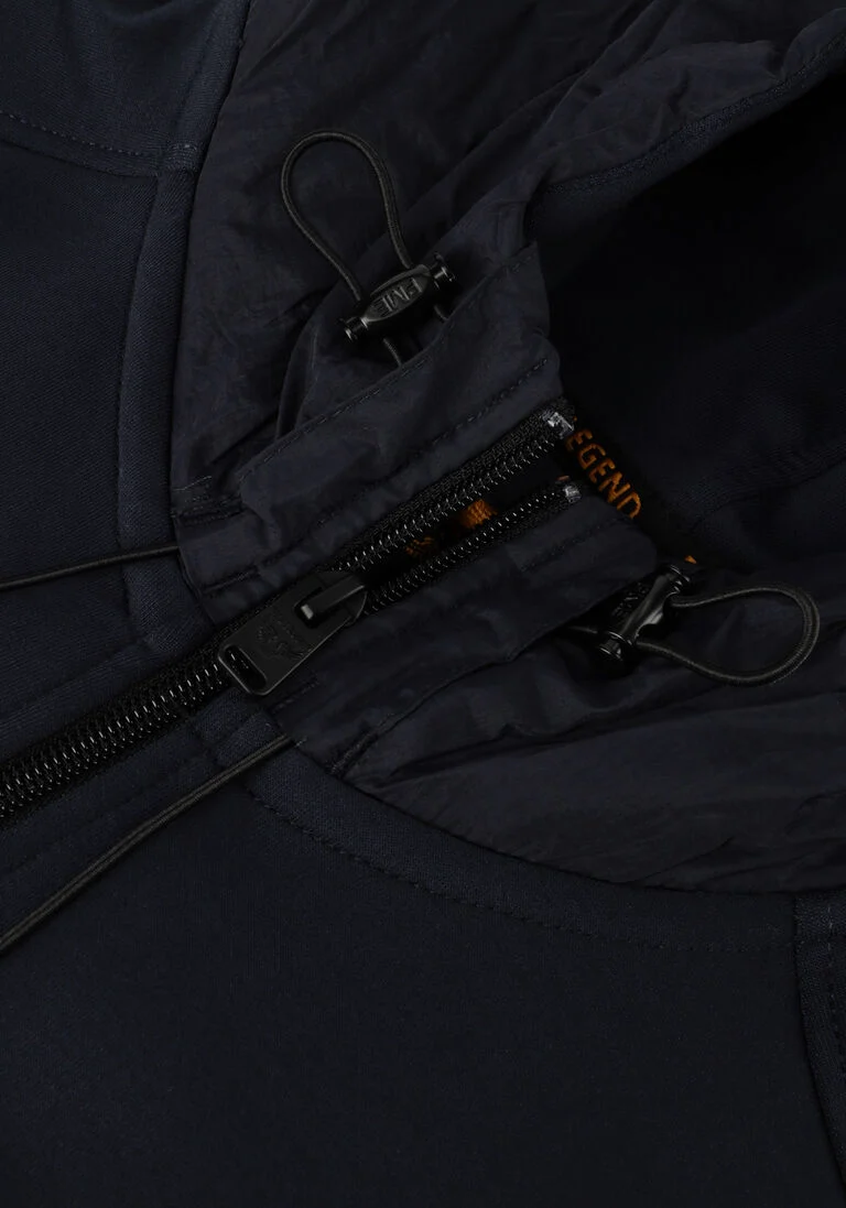PME LEGEND blauwe pme legend jack zip jacket interlock sweat