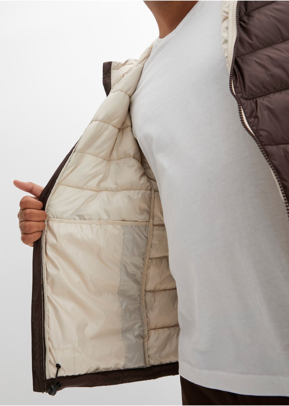 Veste matelassée à capuche