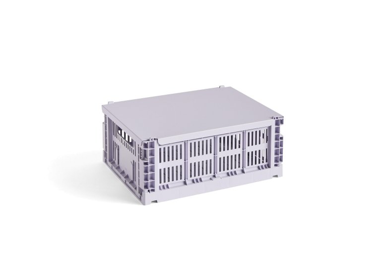 Hay Deksel voor Colour Crate M metaal Red