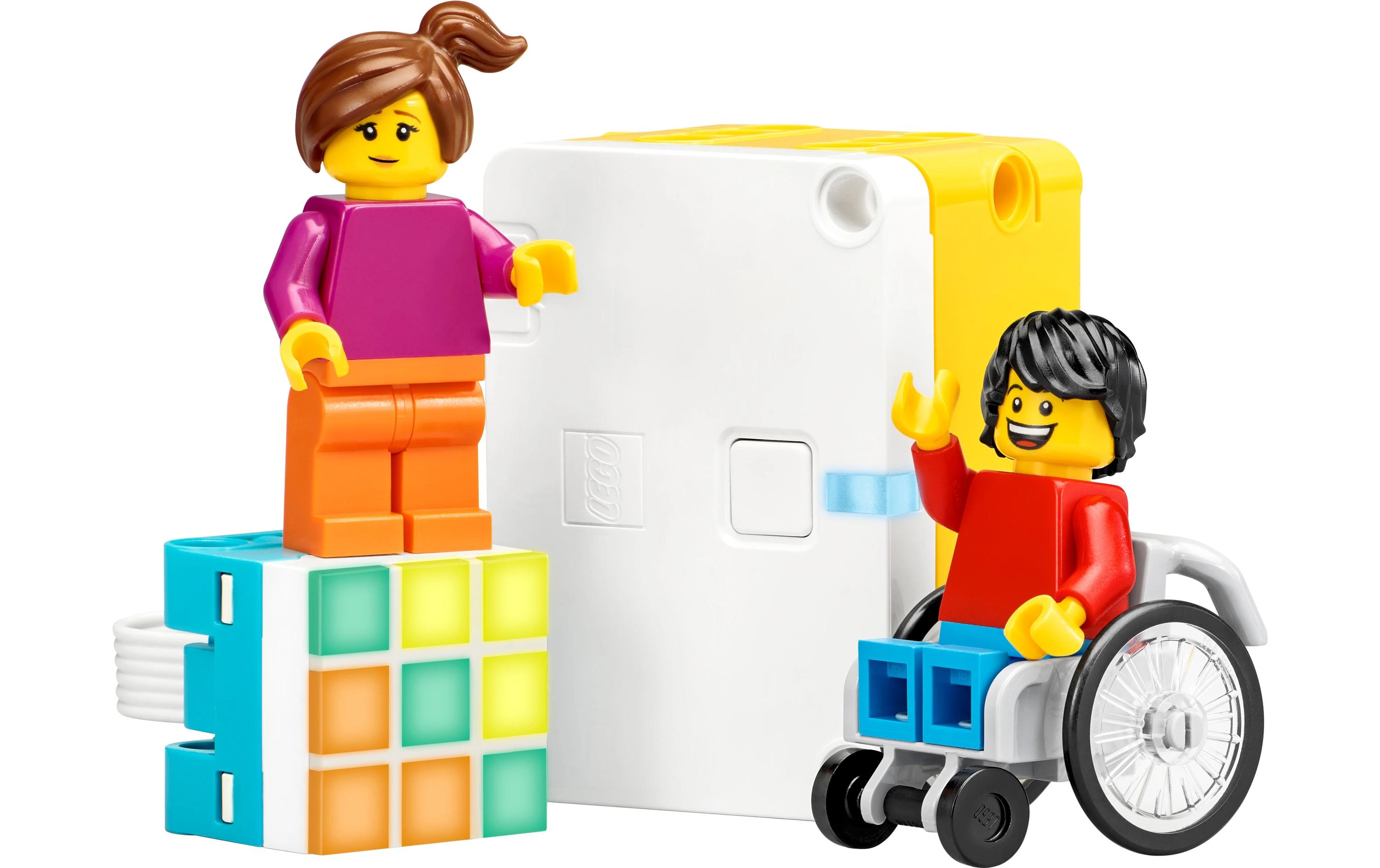 LEGO Education SPIKE Essential-Set<br>Set mit 449 Teilen für intuitives und einfaches Bauen