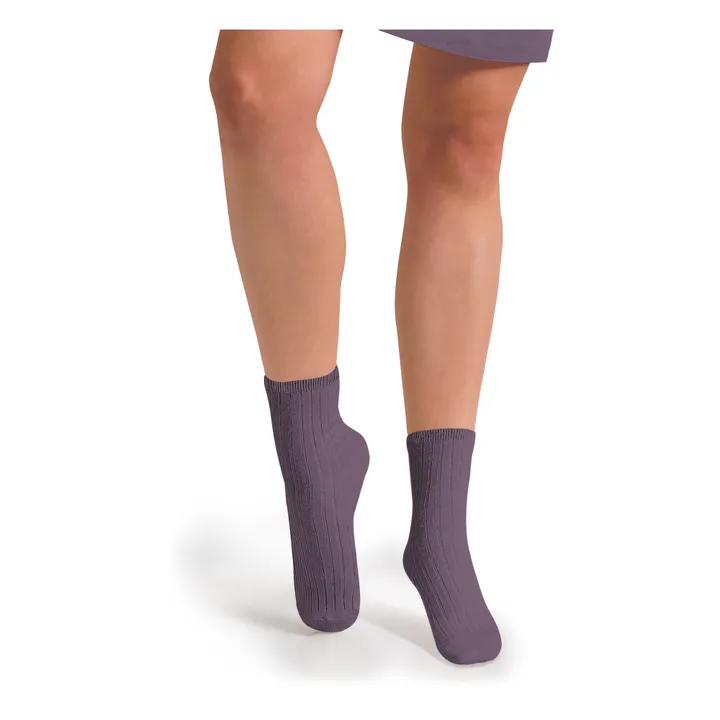 Collégien Chaussettes La Mini | Violet
