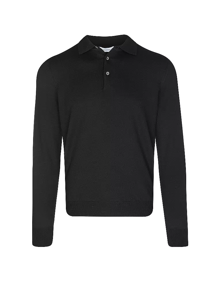 GRAN SASSO Poloshirt  schwarz
