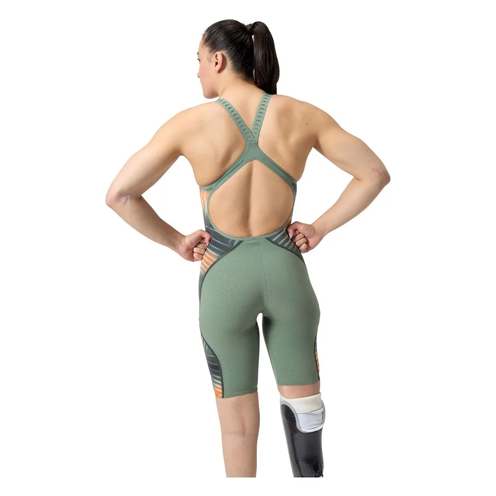 Speedo Fastskin LZR Pure Intent 2.0 Kneeskin offener rücken wettkampfbadeanzug