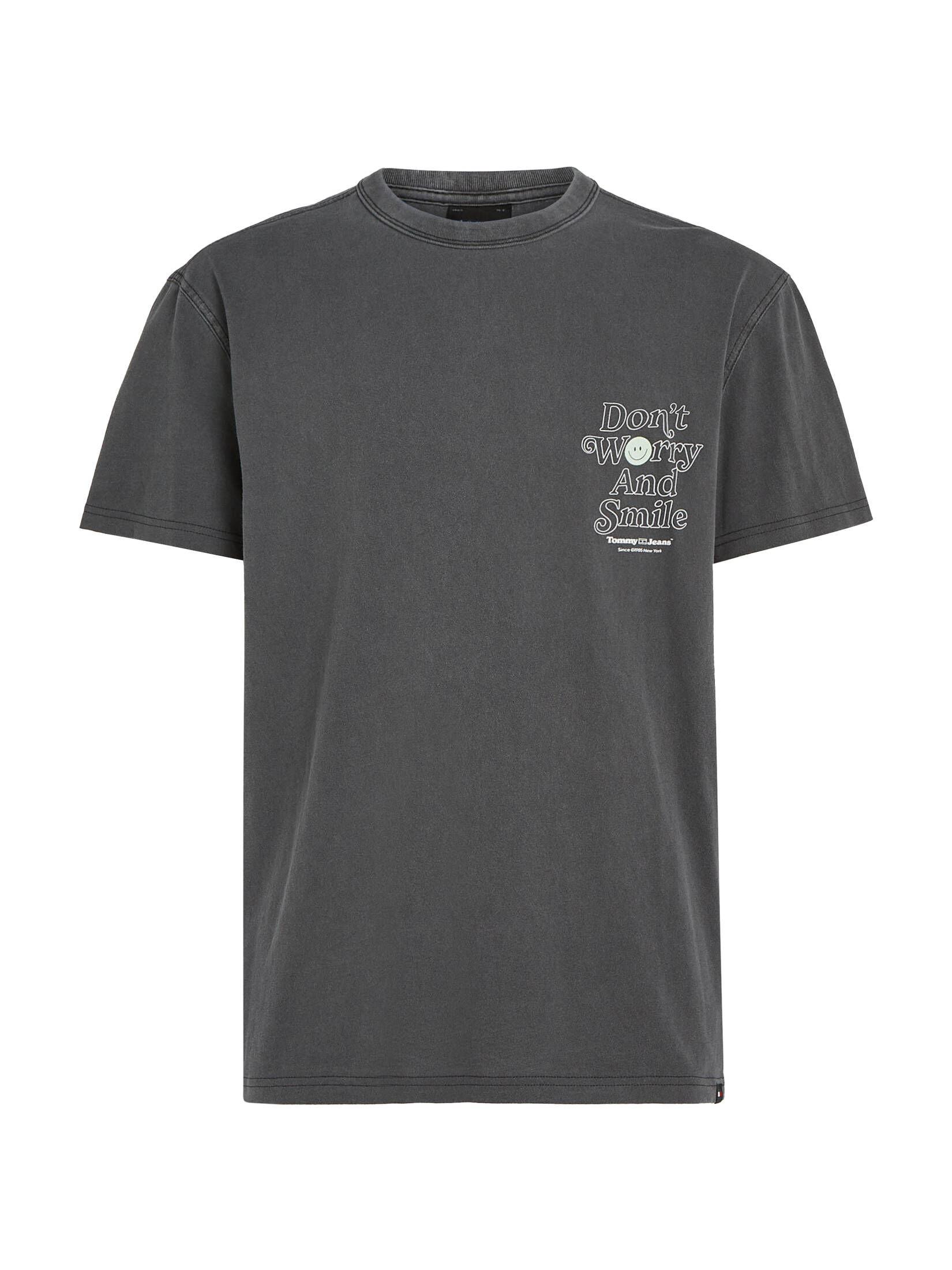 Tommy Jeans| Herren T-Shirt aus Bio-Baumwolle NOVELTY GRAPHIC 2 TEE Regular Fit