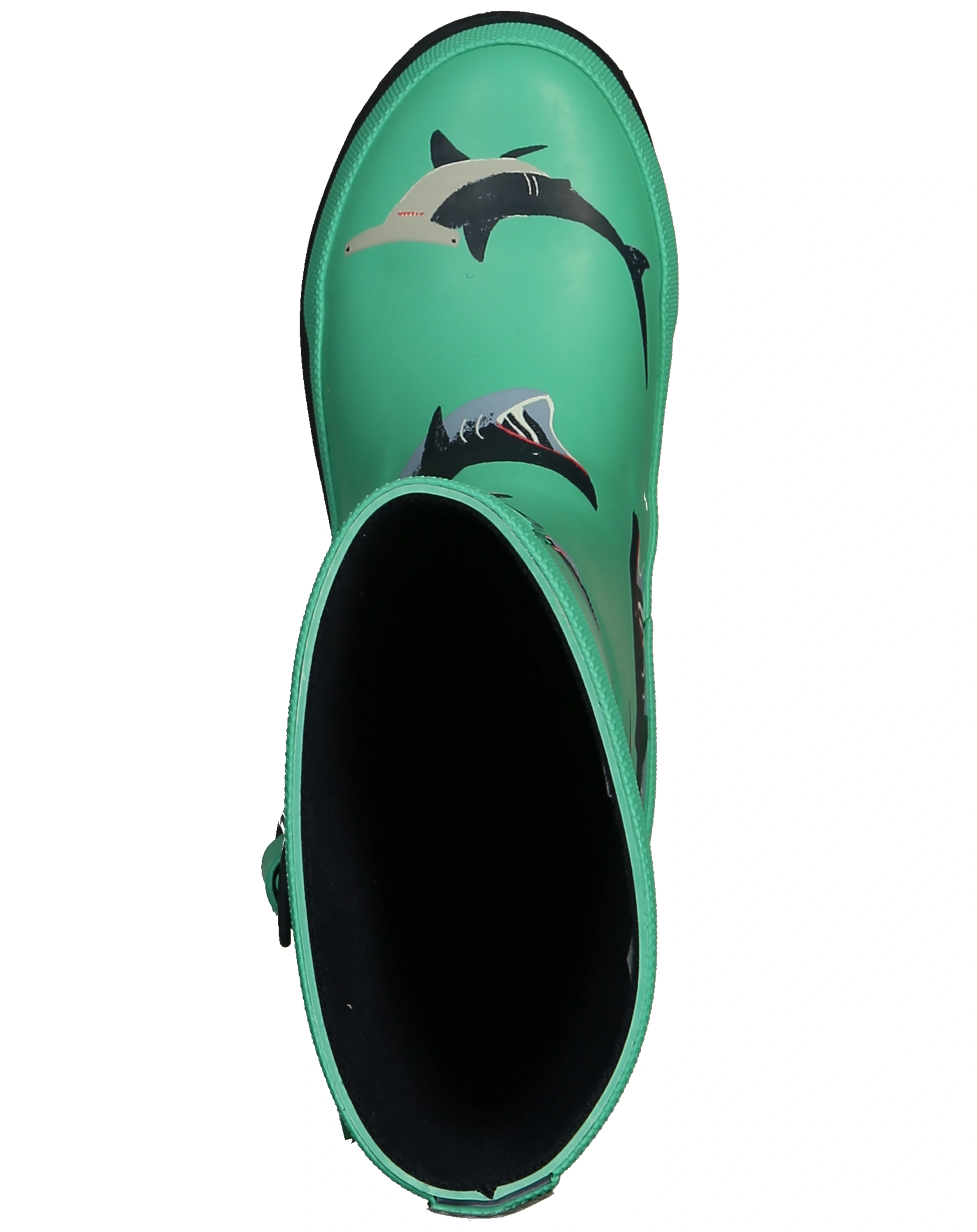 Gummistiefel JNR WELLY - SHARK in grün