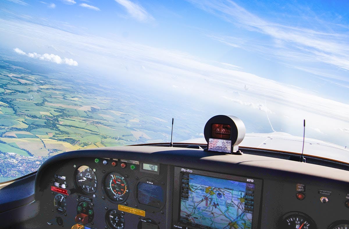 Pilot für einen Tag Taucha