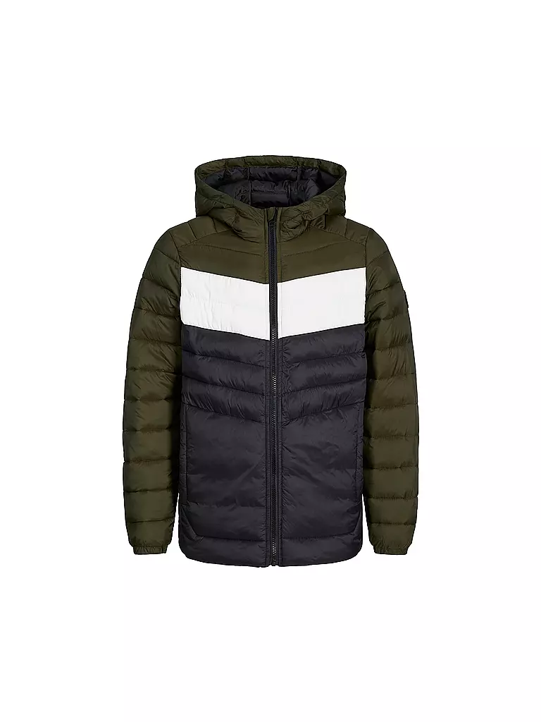 JACK & JONES Jungen Steppjacke JJESPRINT olive