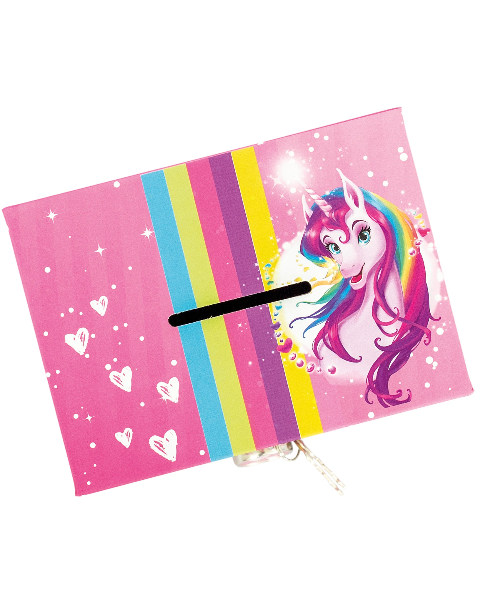 Spardose EINHORN (11x8x10) aus Pappe