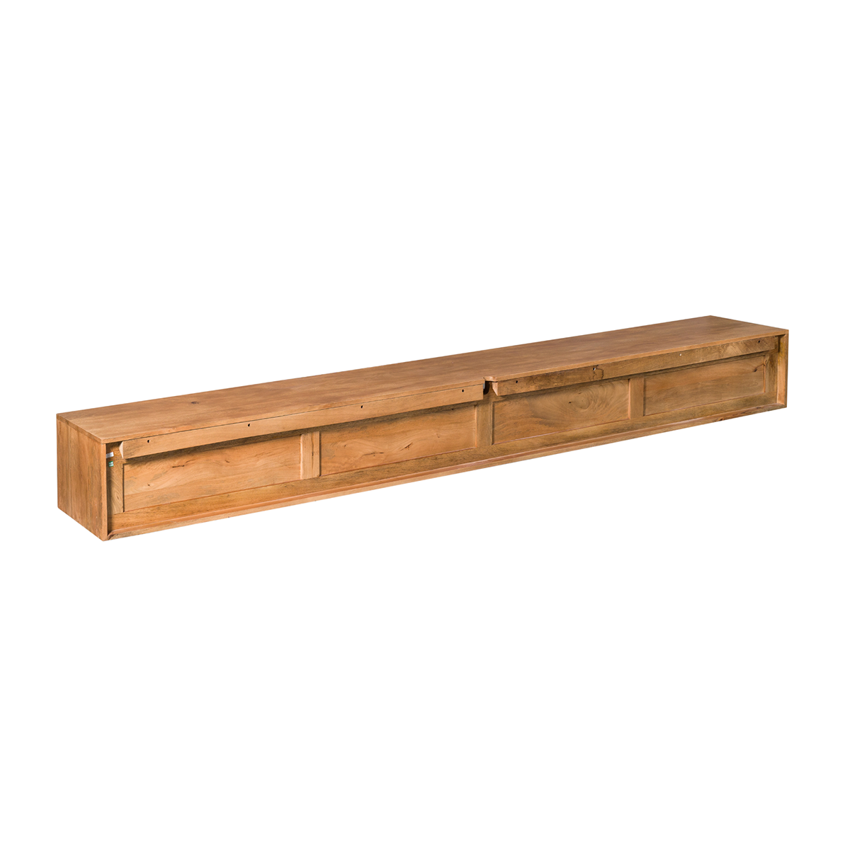 Zwevend Tv-meubel Ambi naturel 240 cm