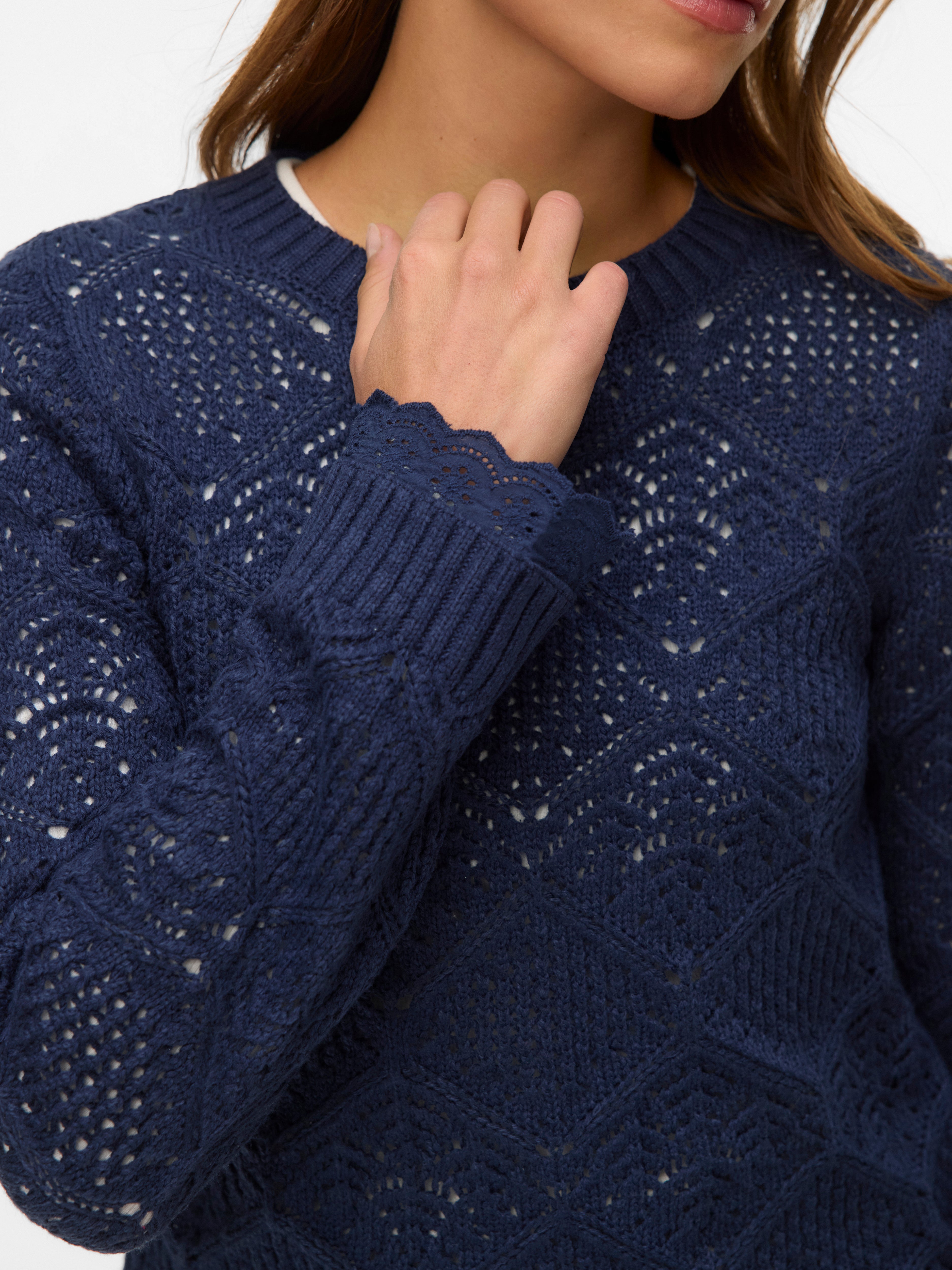 VMSUSANA Gebreide pullover