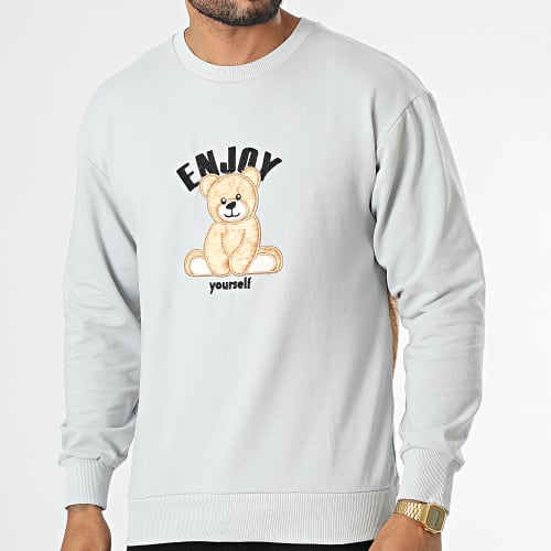 Sweat Crewneck GK-1053 Gris