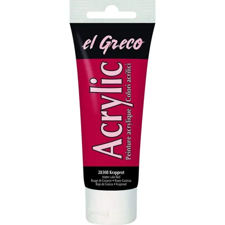 KREUL el Greco Acrylic Krapprot 75 ml Tube