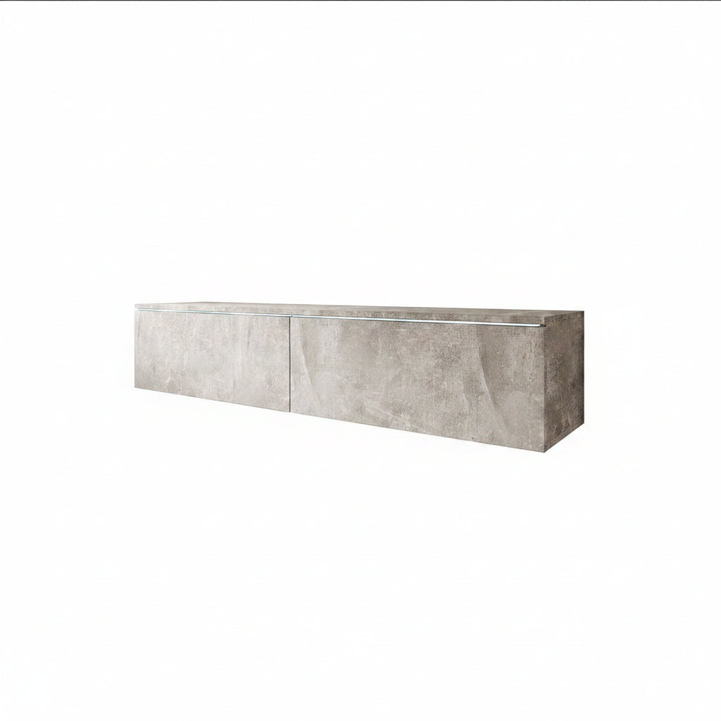 Dixon - TV-Meubel - Betonlook - 140 cm