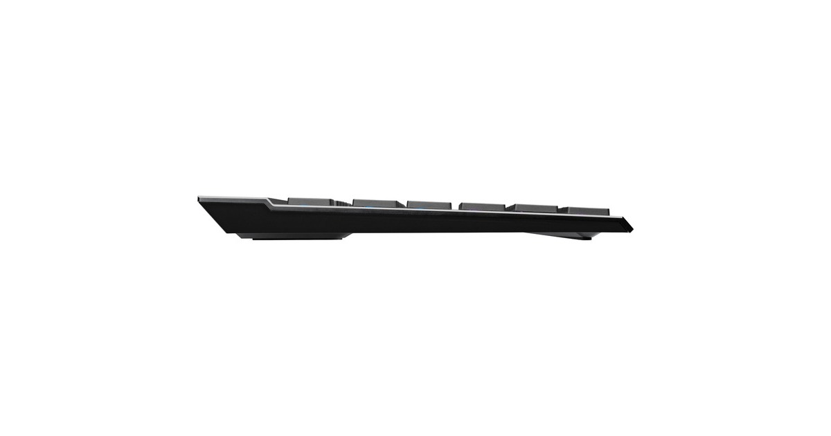 CorsairK100 AIR Wireless RGB, gaming toetsenbord  (Zwart, US lay-out, Cherry MX-Technologie, RGB leds)