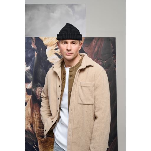 Solid Doyoon Pile Overshirt, Humus, XL