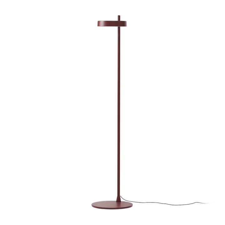 Wästberg - w242 Pastille alu LED Stehleuchte f2, oxidrot RAL 3009