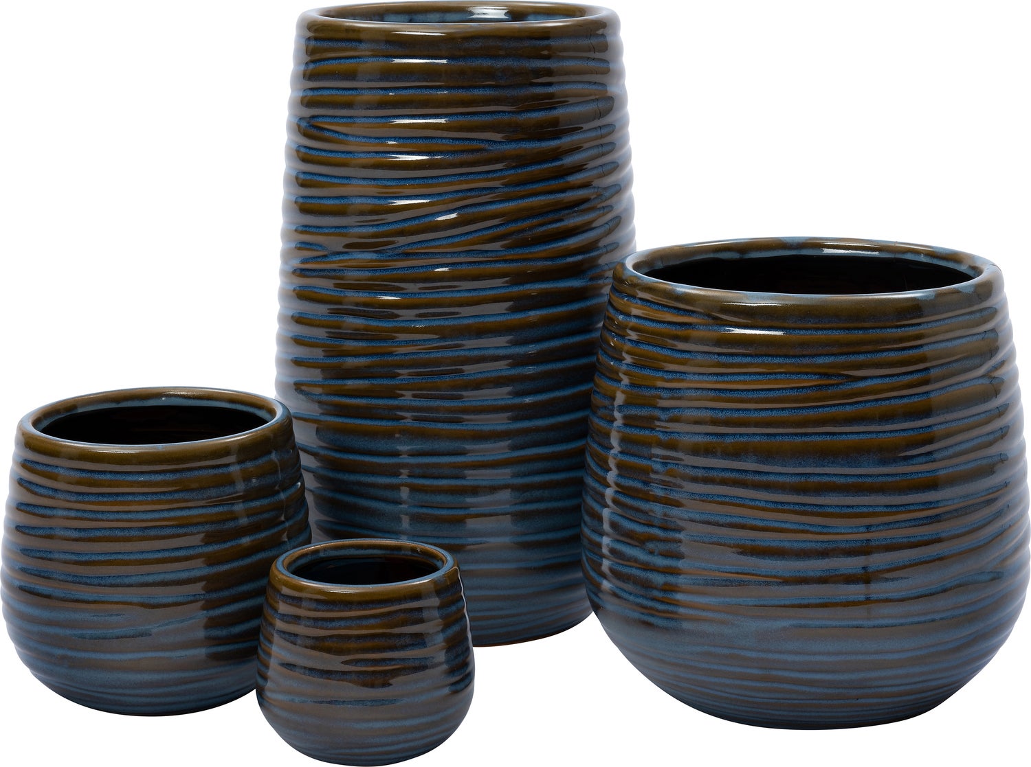 Intratuin bloempot Sarah blauw D 9 H 8 cm