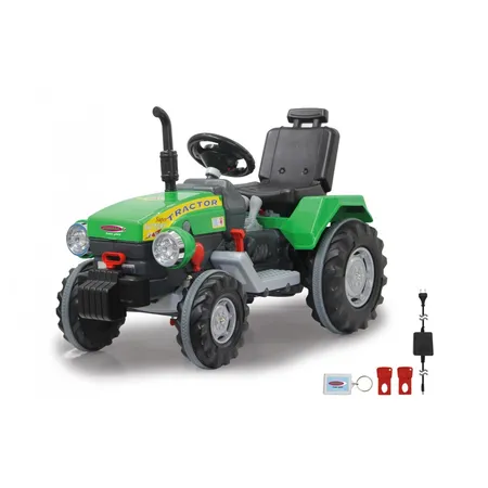 Jamara Ride-on Traktor Power Drag grün 12V